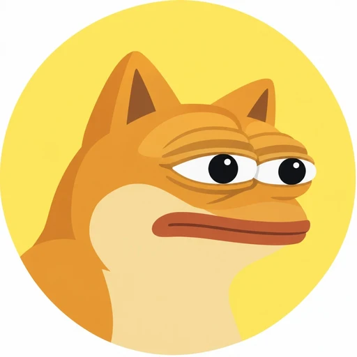 Yellow DOPE sticker preview